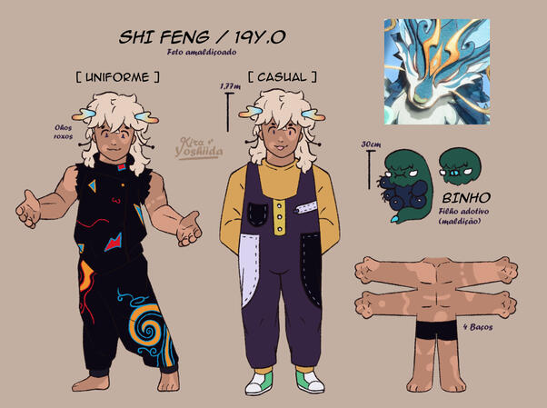 Reference sheet crayon